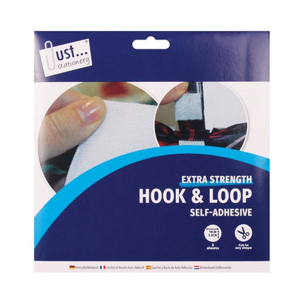 2 Hook & Loop Self-Adhesive Sheets