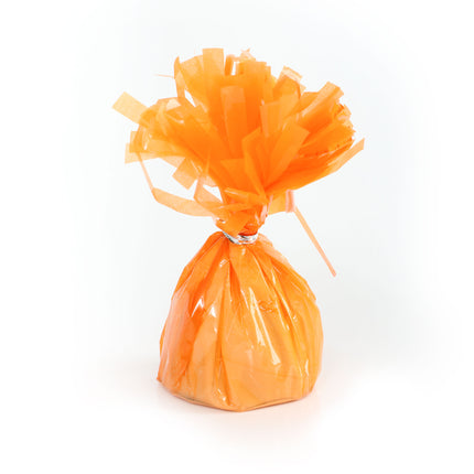 Large Pastel Orange Foil Balloon Weight