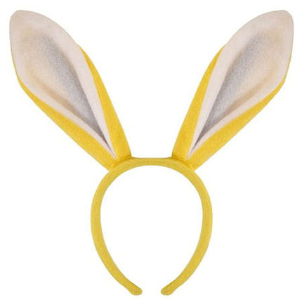 Yellow Bunny Ears On Headband