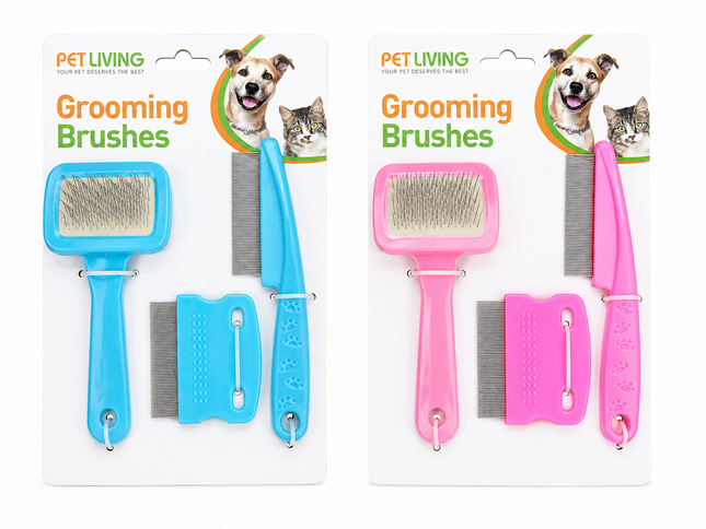 Grooming Brushes - (2 Assorted)