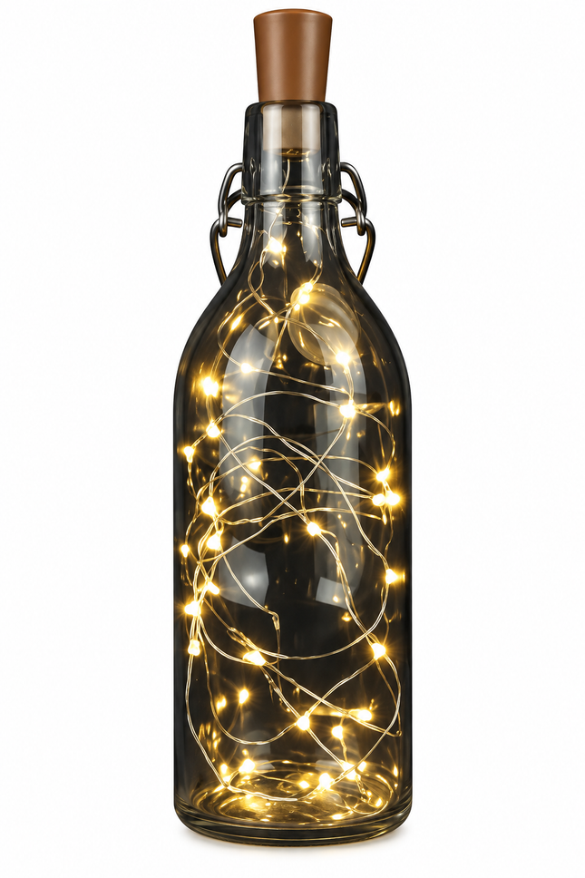 Warm White Bottle Top String Lights