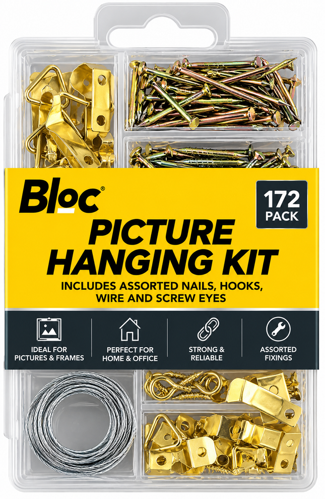 172 Piece Picture Hanging Kit