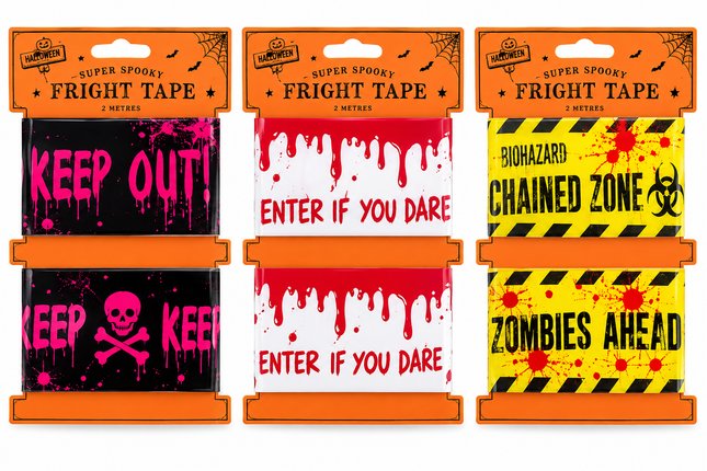 Halloween Fright Tape