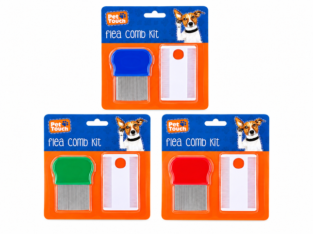 Flea Comb Kit - (3 Assorted)