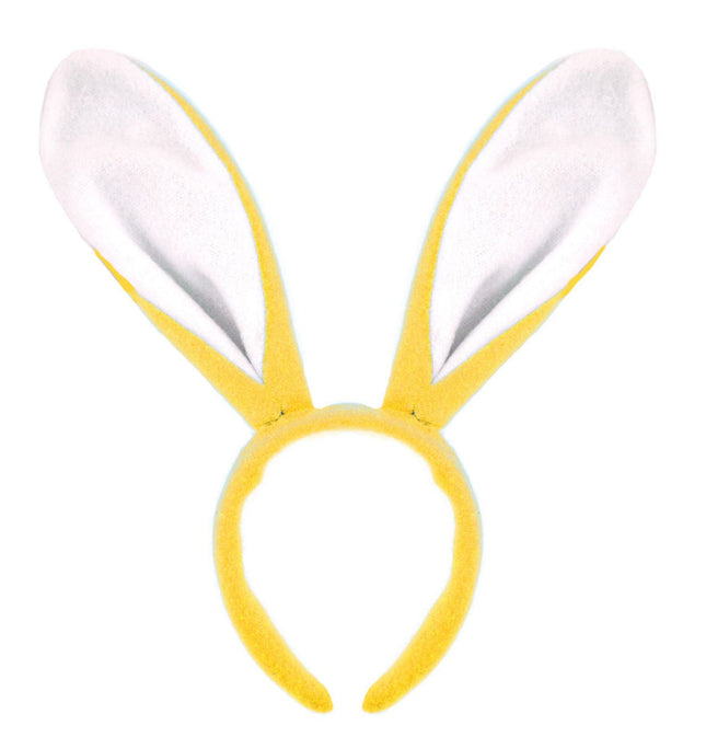 Easter Bunny Ears Headband - Yellow