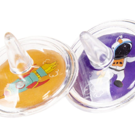 12 Space Spinning Tops