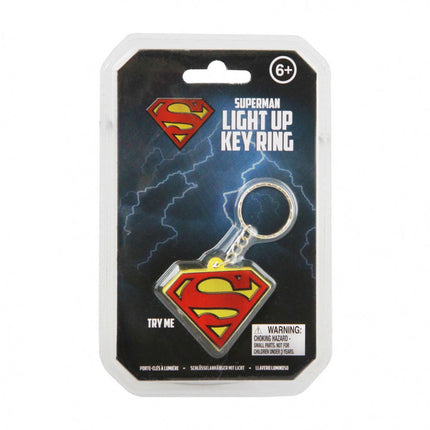 Superman Light Up Keyring