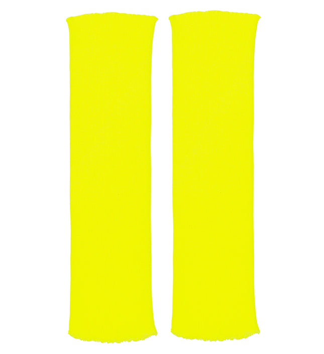 Pair of Neon Yellow Legwarmers