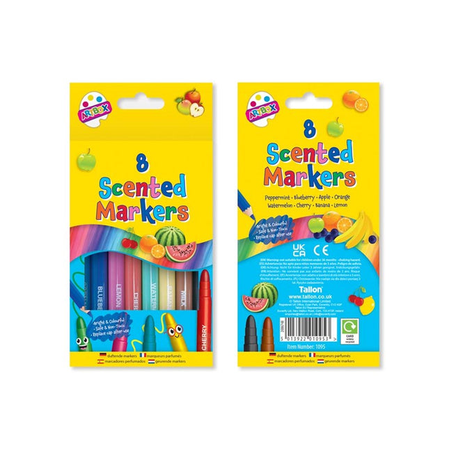 Scented Markers - 8 Pack