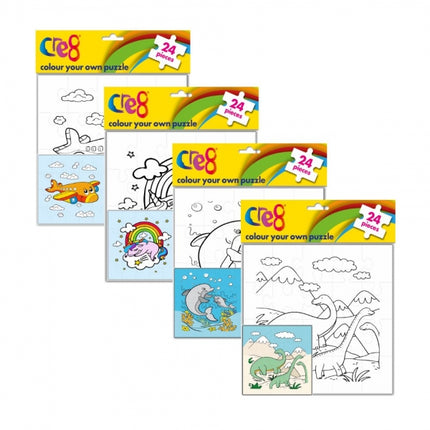 Colour Your Own Puzzle