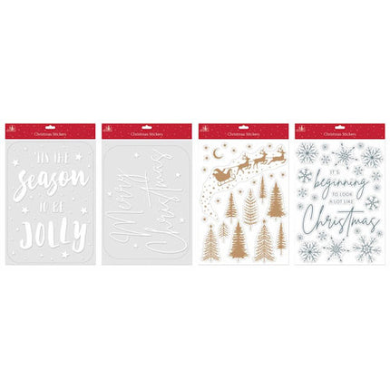 Christmas Window Decals