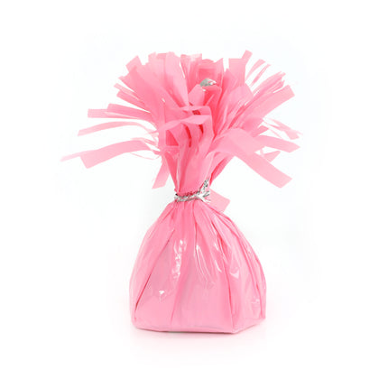 Large Pastel Pink Foil Balloon Weight