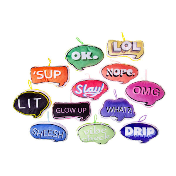 Super Soft Plush with Text