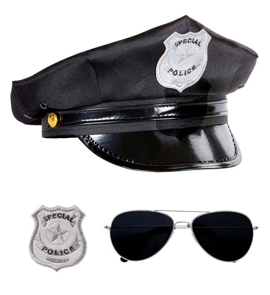 Adult Police Officer Costume Accessory Set