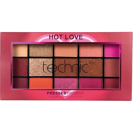 Technic Hot Love Pressed Pigment Eyeshadow Palette