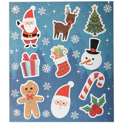 Christmas Sticker Sheets - 10 Pack