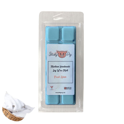 Fresh Linen 50g Soy Wax Melt Clamshell