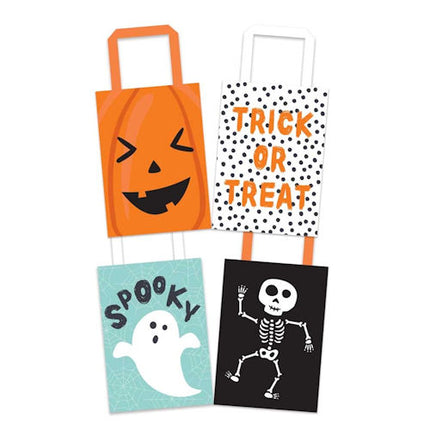 Halloween Paper Treat Bags - 4 Pack