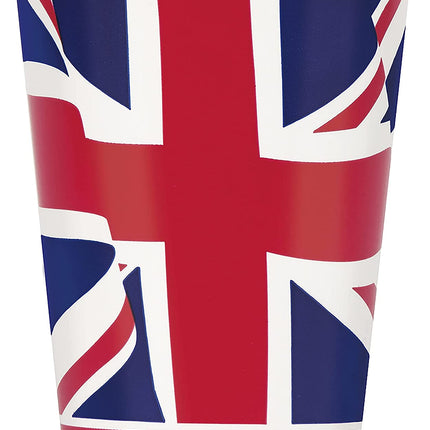 Union Jack 9oz Paper Cups - 8 Pack