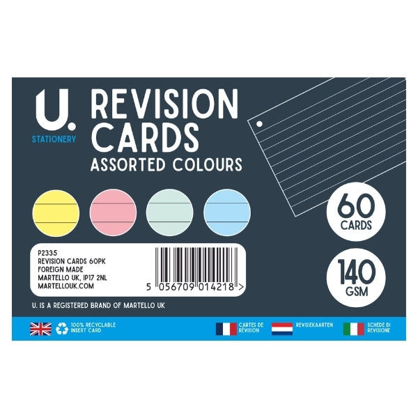 Revision Cards - 60 Pack