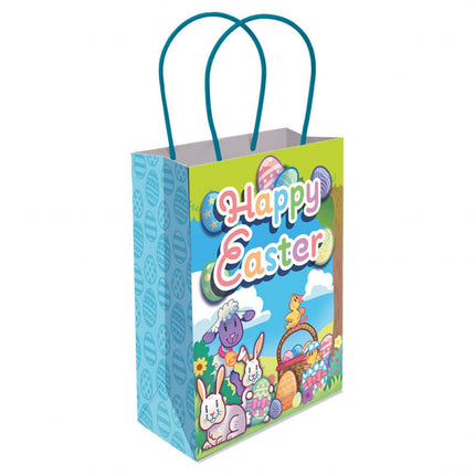6 Easter Paper Handle Bags