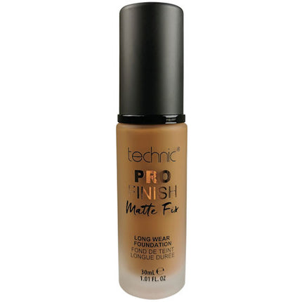 Technic Cosmetics Pro Finish Matte Foundation No Shine - Chestnut