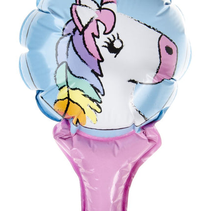 Unicorn Self-Inflating Handheld Balloons - 6 Pack