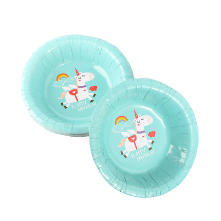 Unicorn Paper Party Bowls - 16 Pack