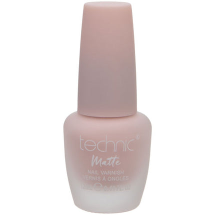 Technic Cosmetics Matte No Shine Nail Polish - Pastel Pink Natural Nude Matte Ballerina Girl