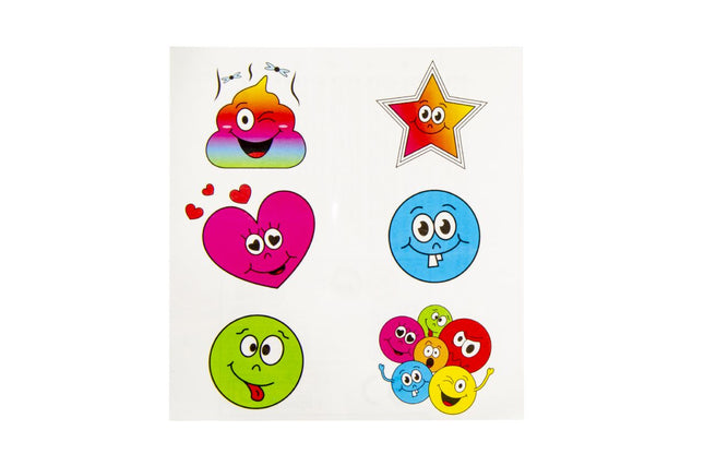 Emoji Tattoo Sheet - Single