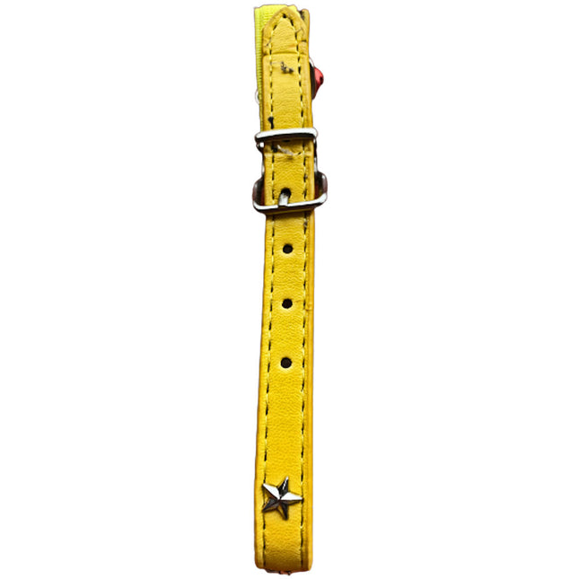 Yellow Star Cat Collar
