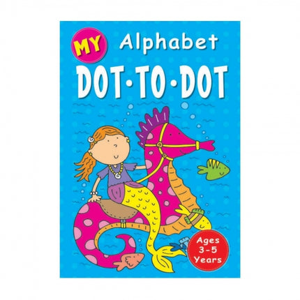 A4 Alphabet ABC Dot-to-Dot Book