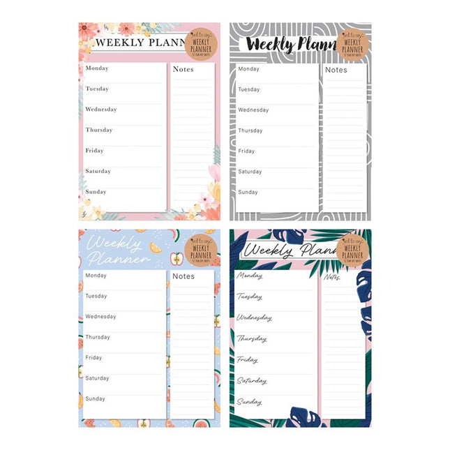 Weekly Desk Planner