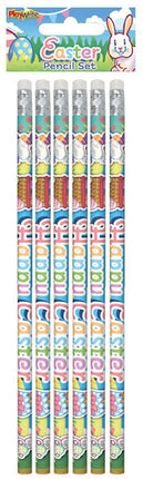 6 Easter Pencils