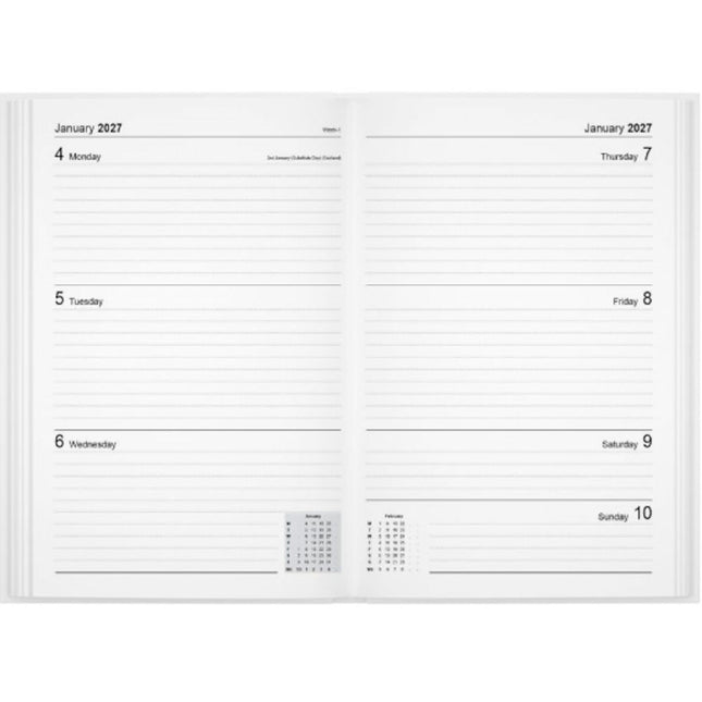 2027 A5 WTV Colour Block Diary (Assorted)