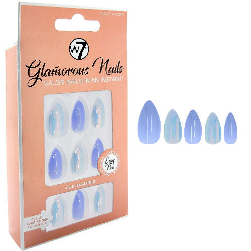 W7 Cosmetics Glamorous False Nails - Above The Sky