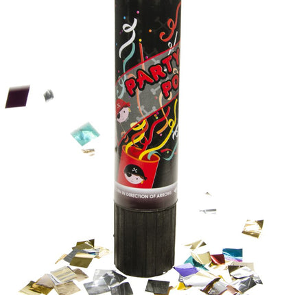 Pirate 20cm Confetti Cannon - Single