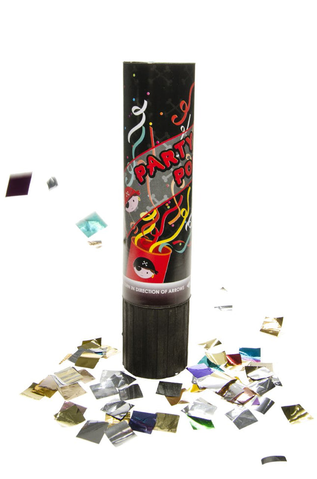 Pirate 20cm Confetti Cannon - Single
