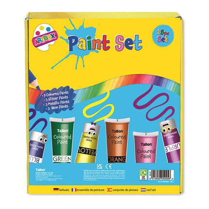 18 Piece Craft Paint Set