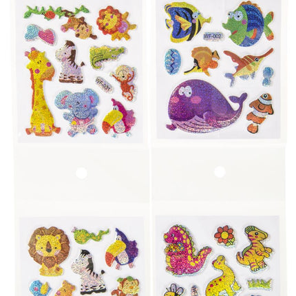 Animal Metallic Shiny Sticker Sheet