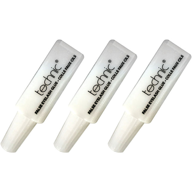 Technic Cosmetics False Eyelash Glue Clear - 3 Pack