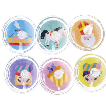 12 Sinterklass Spinning Tops