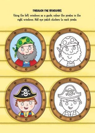 My Fun Pirates/Monsters Sticker Activity Book