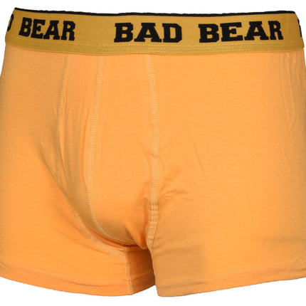Medium Bad Bear Mustard Boxer Shorts (3 Pack)