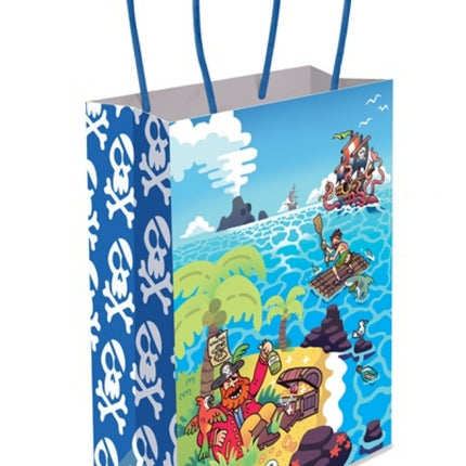 6 Pirate Paper Handle Bags