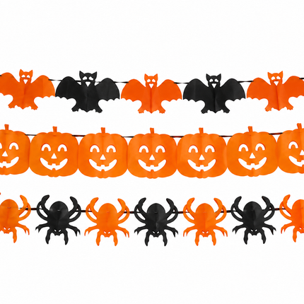 Halloween Paper Garland Assorted