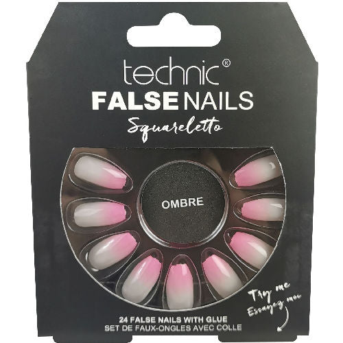 Technic Cosmetics False Nails Stiletto - Ombre