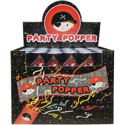Pirate 20cm Confetti Cannon - Single