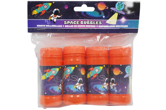Space Bubble Tubs & Blowers - 4 Pack