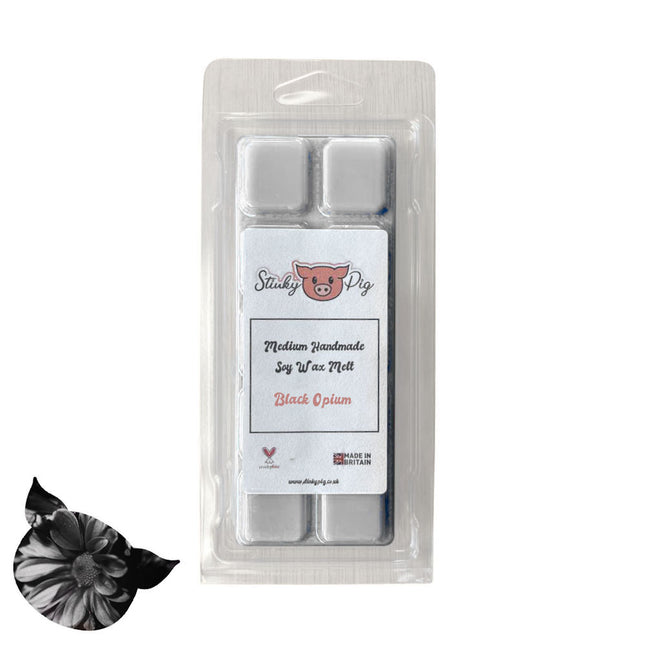 Stinky Pig Highly Scented Soy Wax Melt Clam - 50g Noir Opium